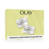 Olay Complete Moisturise & Glow Giftset day and night creams 50ml each (British brand)