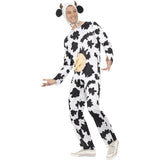 Smiffys cow costume with jumpsuit udders and headpiece (British brand)