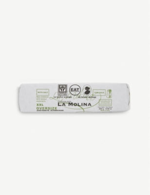 La Molina salted gianduia bar with whole hazelnuts 250g - British product