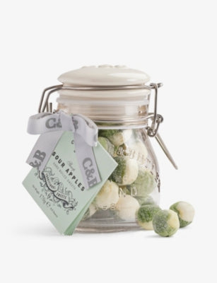 Cartwright & Butler sour apple sweets jar 170g, UK version