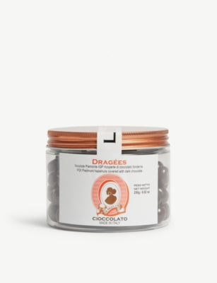 La Molina dark chocolate hazelnut dragees 250g (British brand)