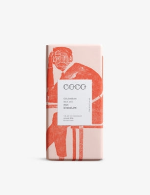 Coco Chocolatier Colombian 40% milk chocolate bar 80g - British product