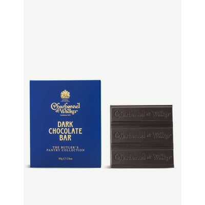 selfridges Charbonnel et Walker Butler's Pantry Collection Dark Chocolate Bars 80g- Buy online at McGrocer