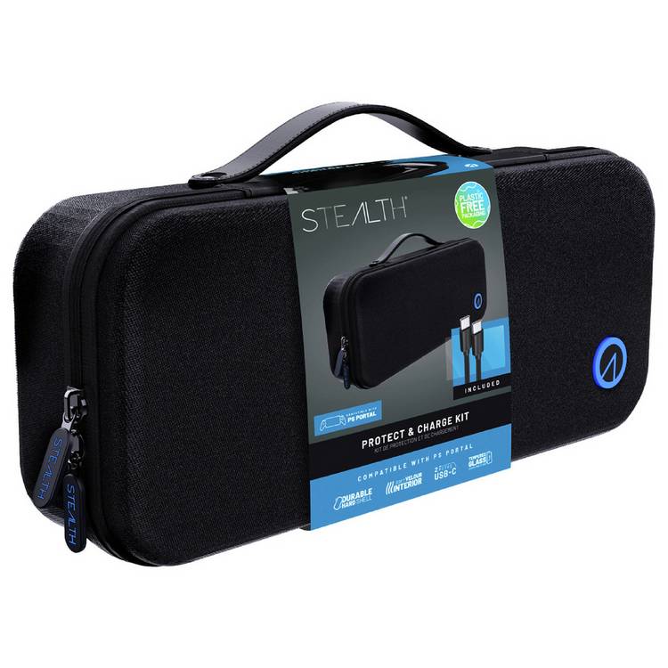 STEALTH Protect and Charge Kit for PS Portal carry case, imported from the UK