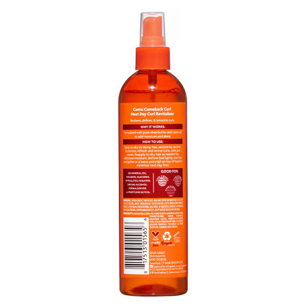 Cantu Curl Revitaliser Next Day 355ml - British product
