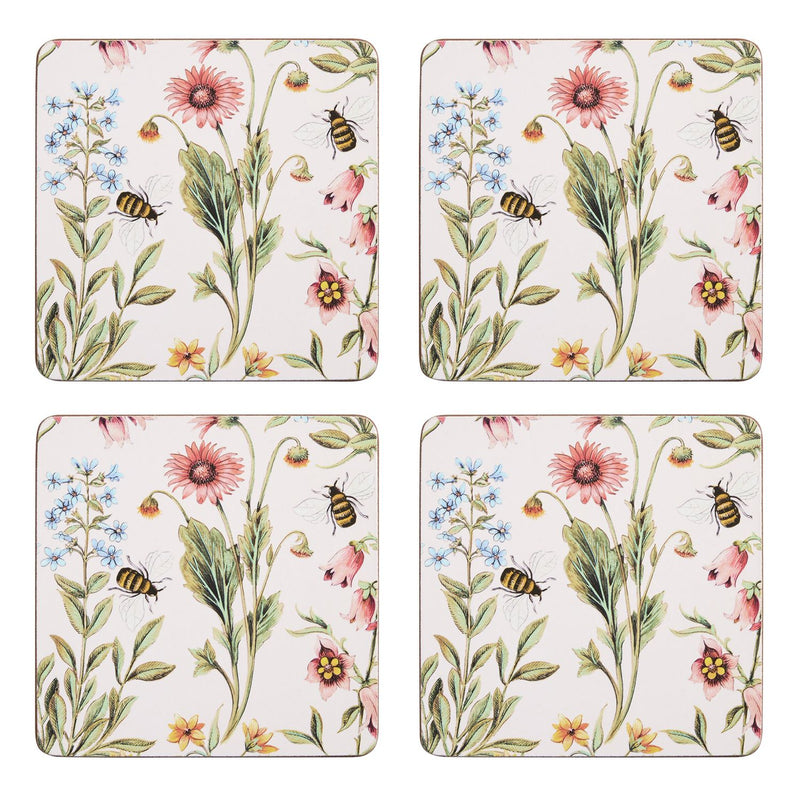 Argos Home bee floral placemats and coasters set, imported from the UK