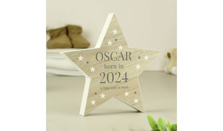 Personalised Message Born In Star Christmas Ornament GOODS Argos