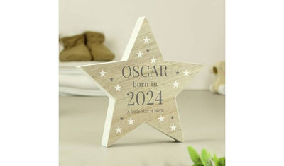 Argos Personalised Born In Star Christmas Ornament- Buy online at McGrocer
