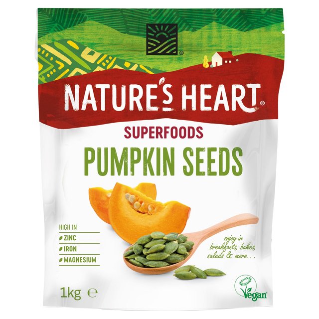 Nature's Heart Pumpkin Seeds   1kg