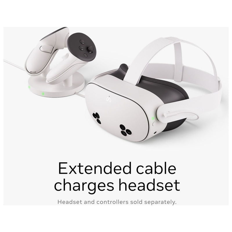 Meta Quest 3/3S charging dock with batteries - British product