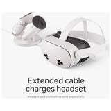 Meta Quest 3/3S charging dock with batteries - British product