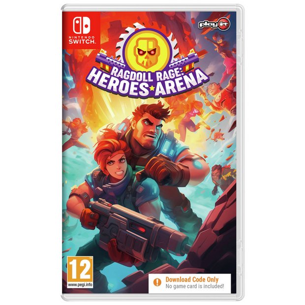 Ragdoll Rage Heroes Arena ragdoll game for Nintendo Switch, imported from the UK