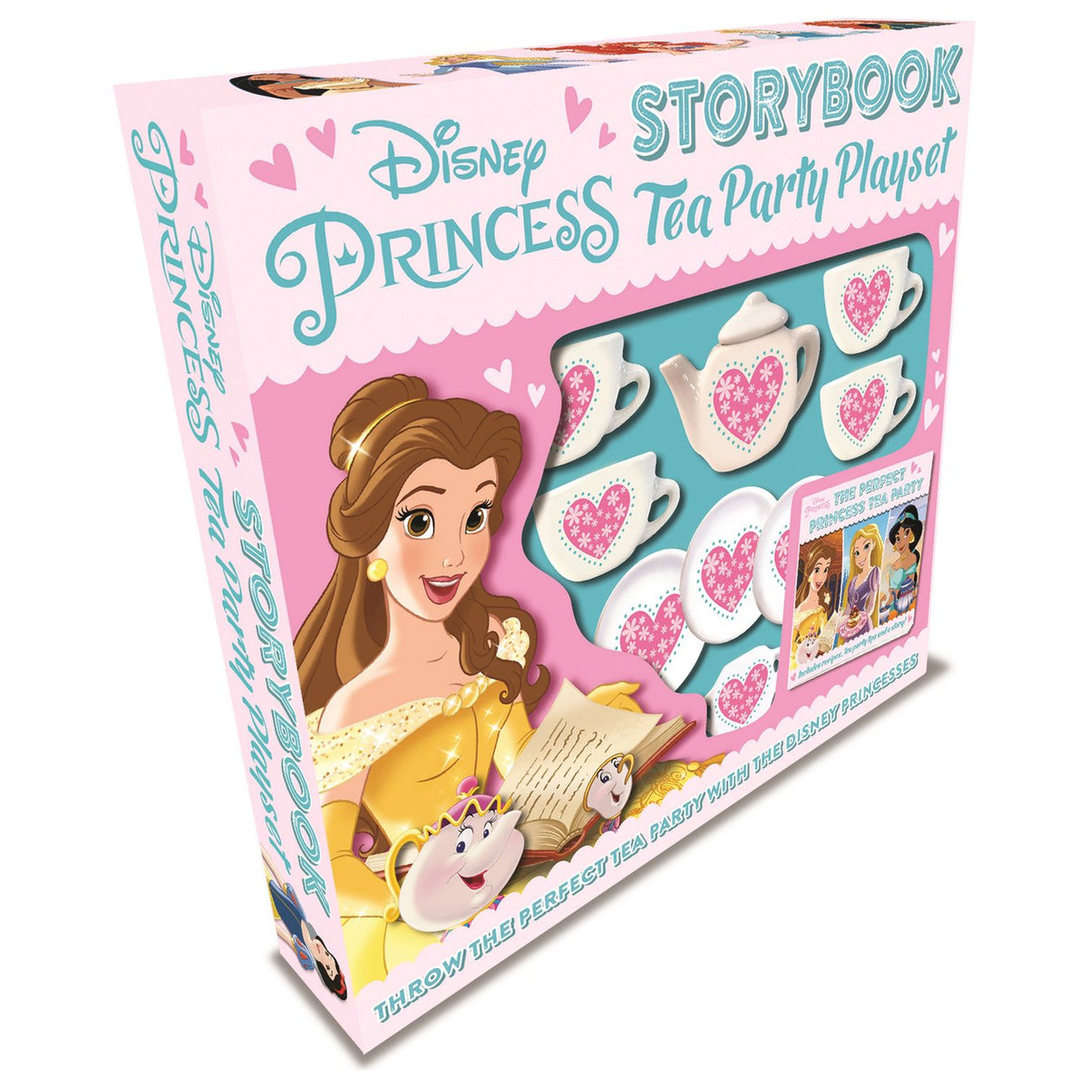 Disney Princess tea party story book with porcelain tea set (British brand)