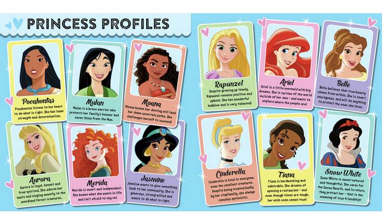 Disney Princess tea party story book with porcelain tea set (British brand)