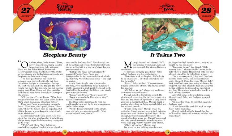 Disney 365 Stories Book hardback 384 pages (British brand)