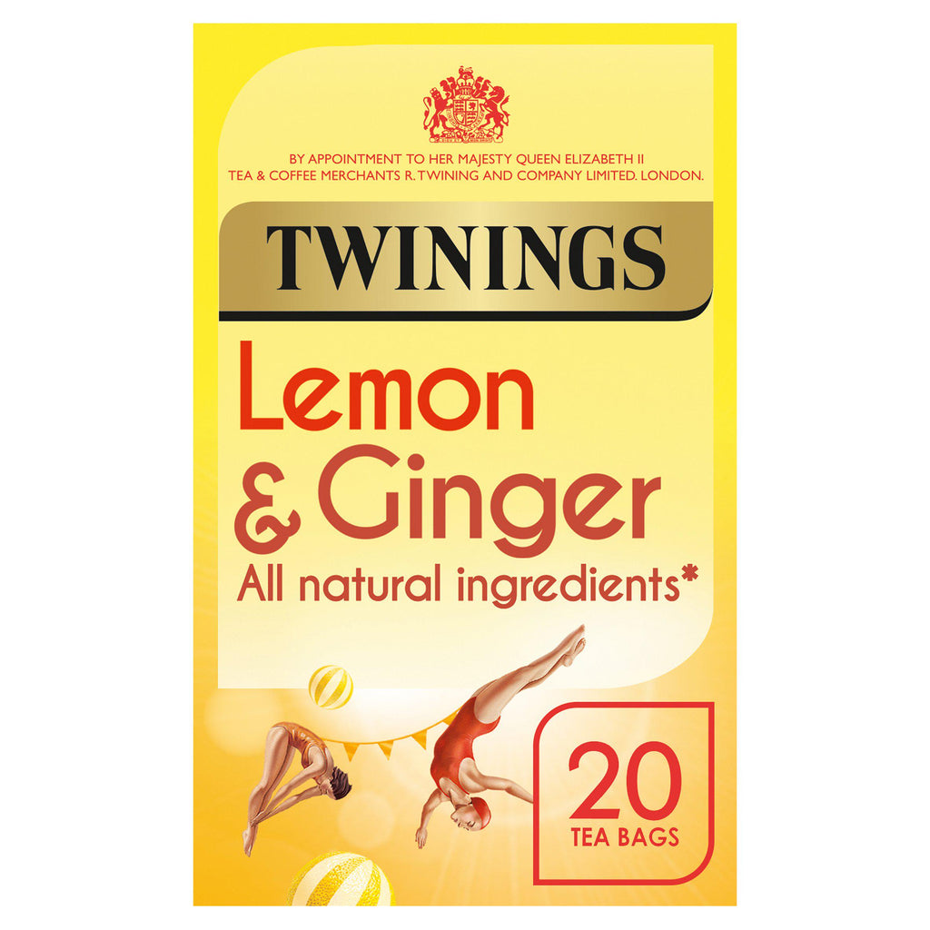 Twinings Lemon & Ginger Tea, 20 Tea Bags