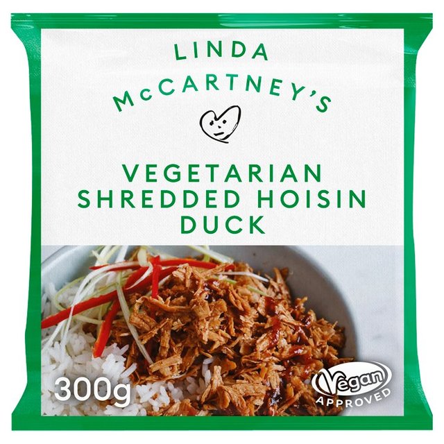 Linda McCartney Vegetarian Shredded Hoisin Duck   300g GOODS M&S   