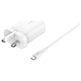 Belkin 3-in-1 wireless charger MagSafe Qi2 white - British product