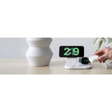 Belkin 3-in-1 wireless charger MagSafe Qi2 white - British product