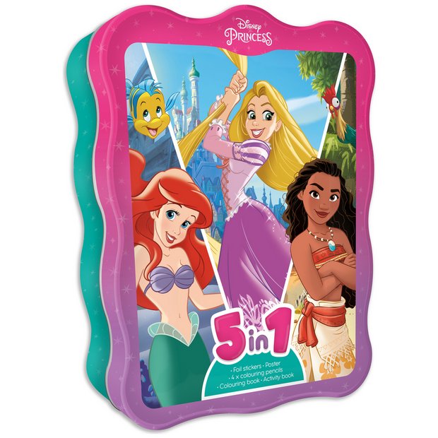 Disney Princess activity tin from Igloo Books (British brand)