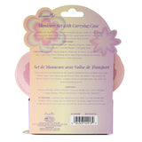 Danielle Creations 7-piece pink flower manicure set, imported from the UK