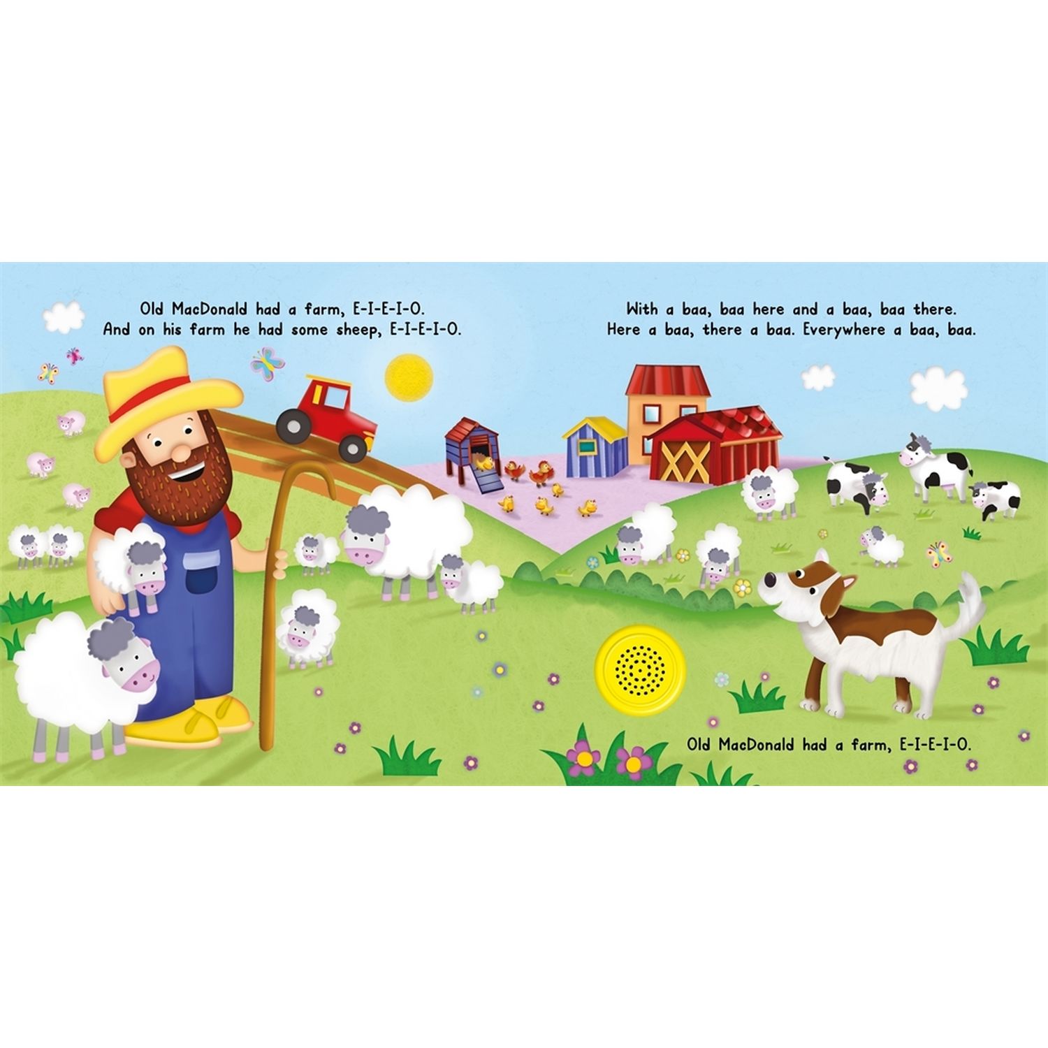 Igloo baby sound book with sound button, imported from the UK