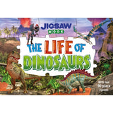 Igloo Books dinosaur jigsaw book with 4 puzzles (British brand)