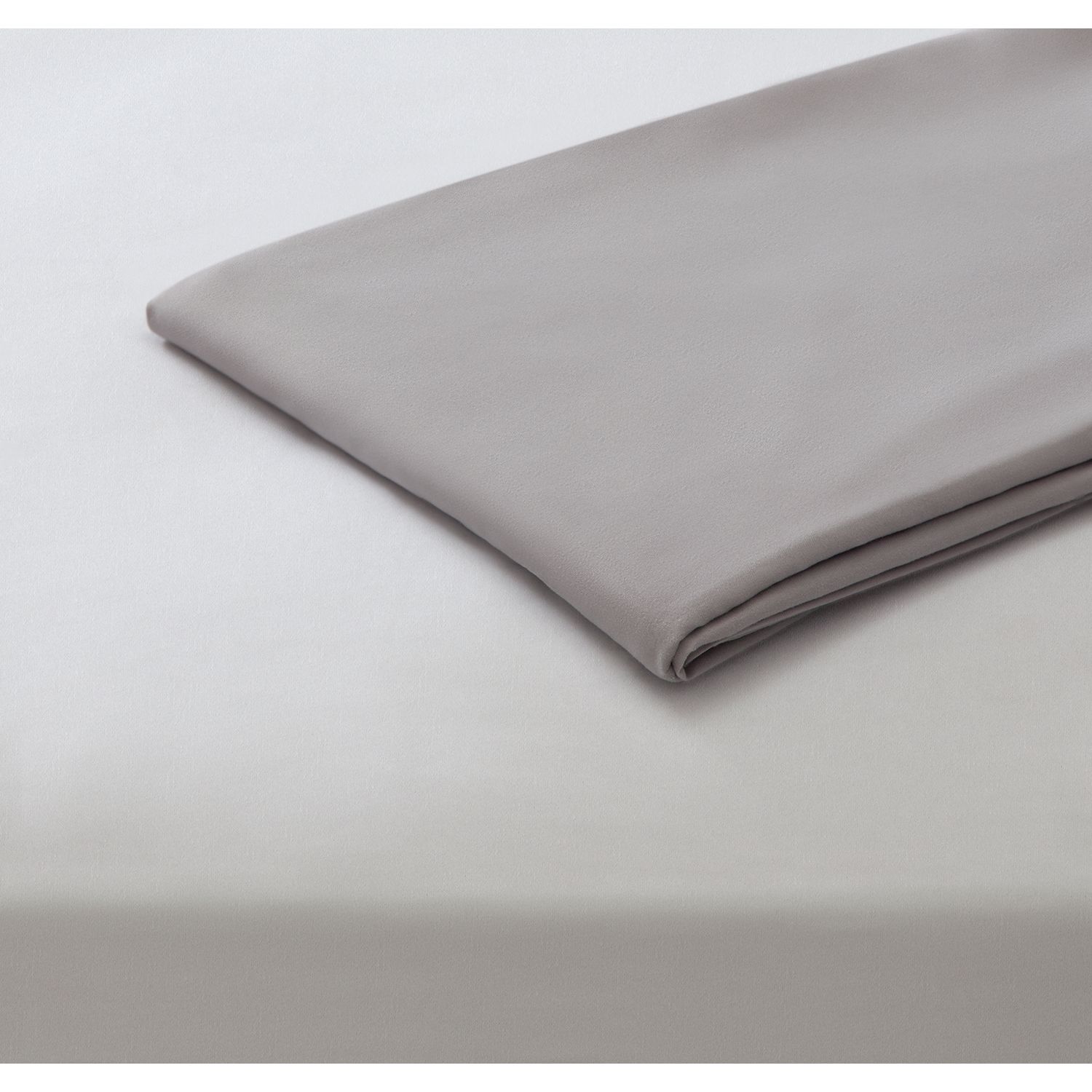 Silentnight Supersoft Dove Grey Fitted Sheet - Double
