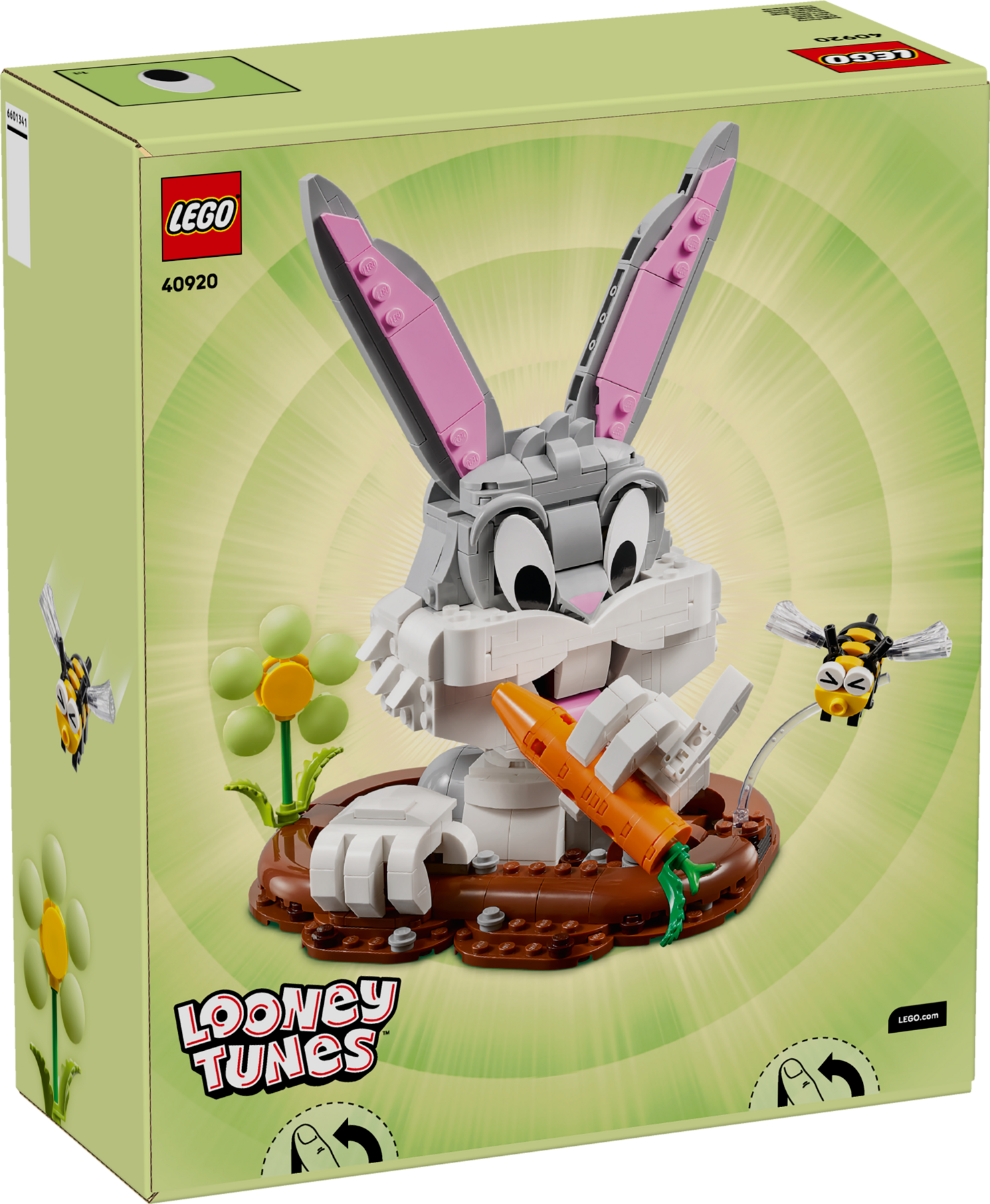 LEGO Looney Tunes Bugs Bunny building set 605 pieces (British brand)
