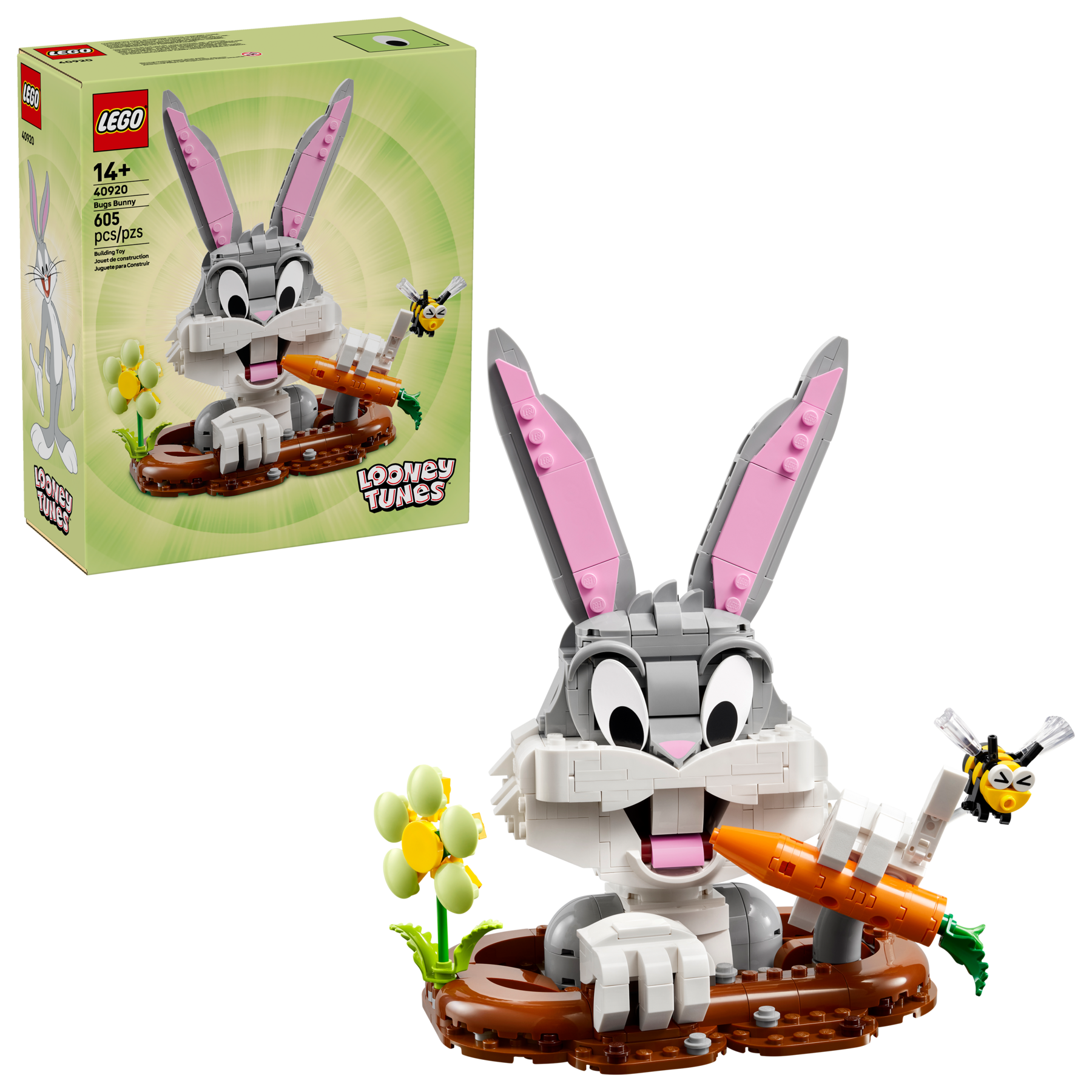 LEGO Looney Tunes Bugs Bunny building set 605 pieces (British brand)