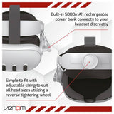 Venom head strap with battery for Meta Quest headsets - British product