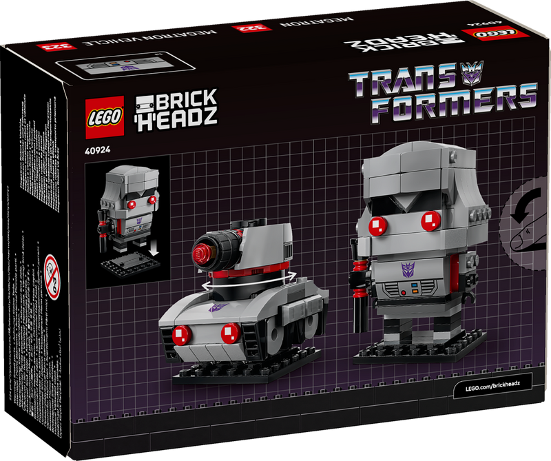 LEGO BrickHeadz Transformers Megatron building set - British product