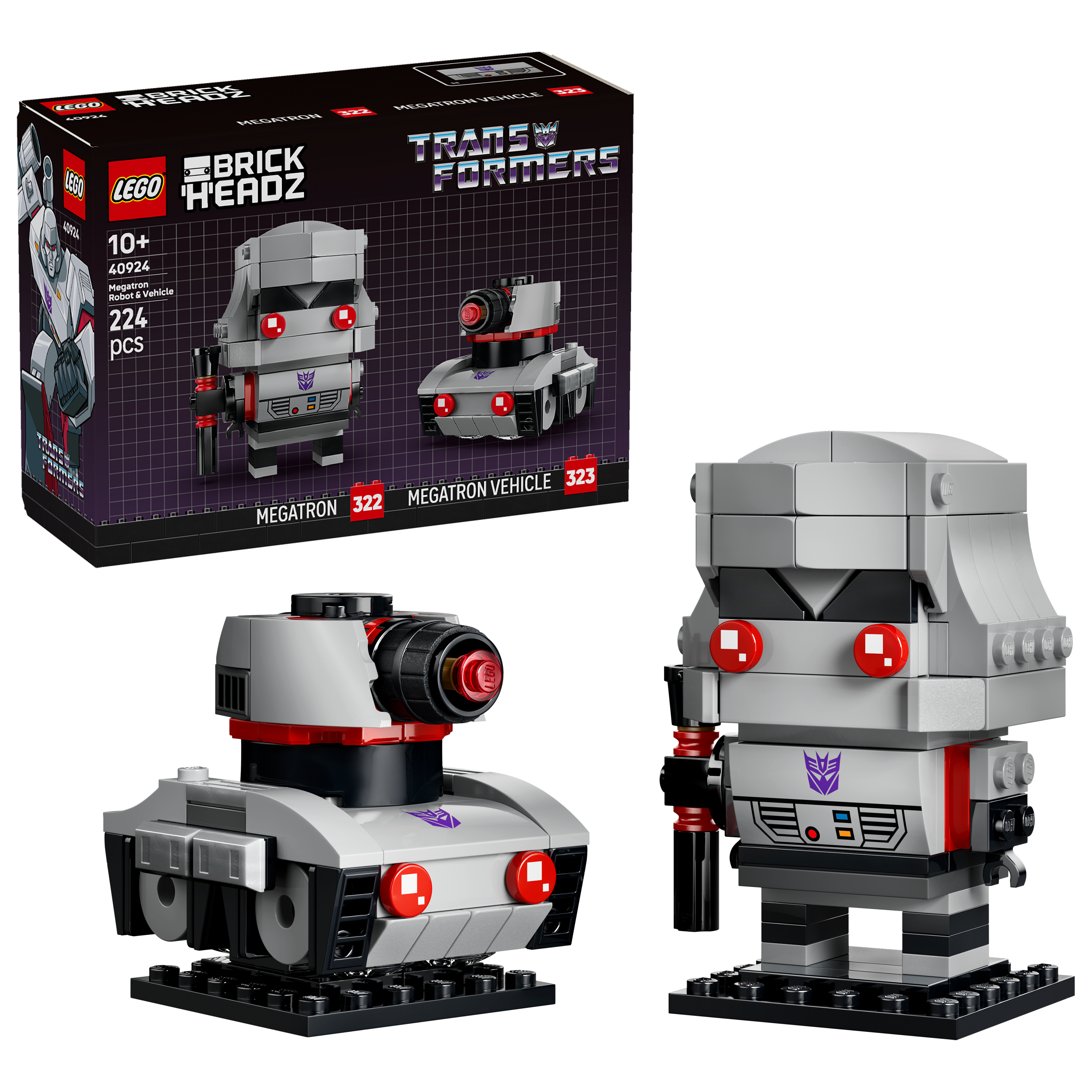 LEGO BrickHeadz Transformers Megatron building set - British product