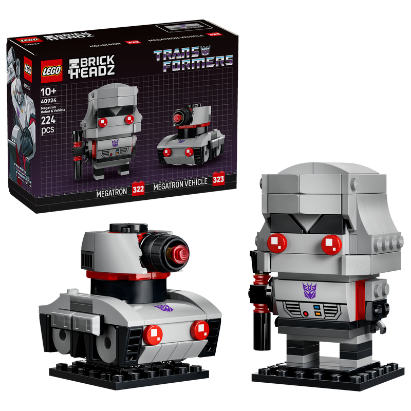 LEGO BrickHeadz Transformers Megatron building set - British product