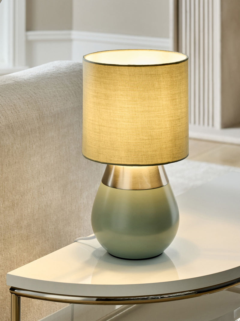 Sage Green Kit Table Lamp