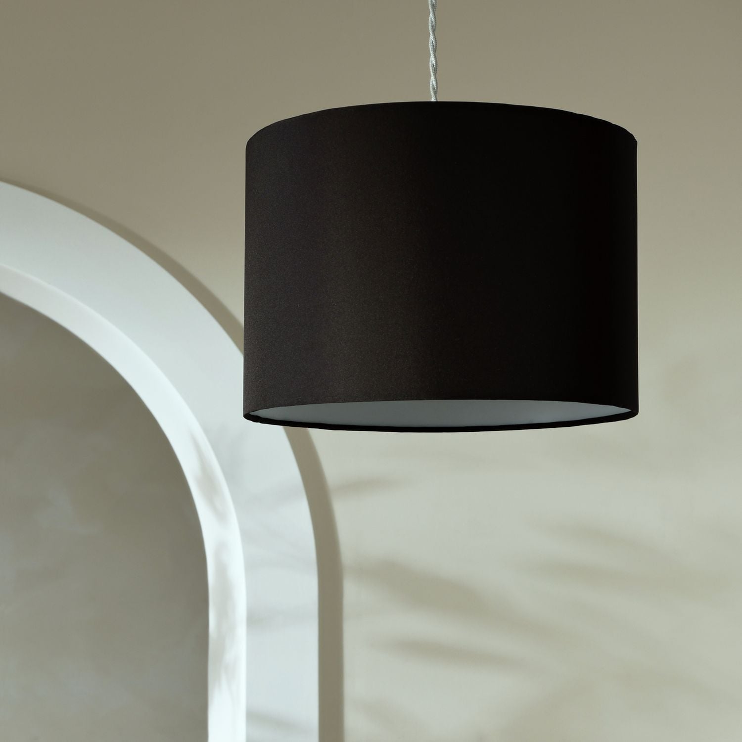 Argos Home Black Easy Fit Lampshade - 30cm