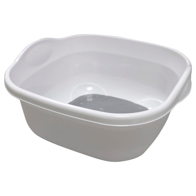 Addis Premium Soft Touch Washing Up Bowl White / Grey GOODS M&S   