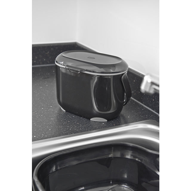 Addis Black/Grey Kitchen Food Compost Caddy GOODS M&S   