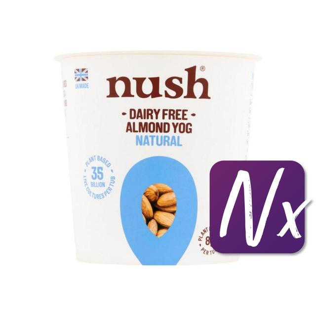 Nush Natural Almond Yoghurt   350g