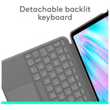 Logitech Combo Touch keyboard case for iPad Air 11 inch (British brand)