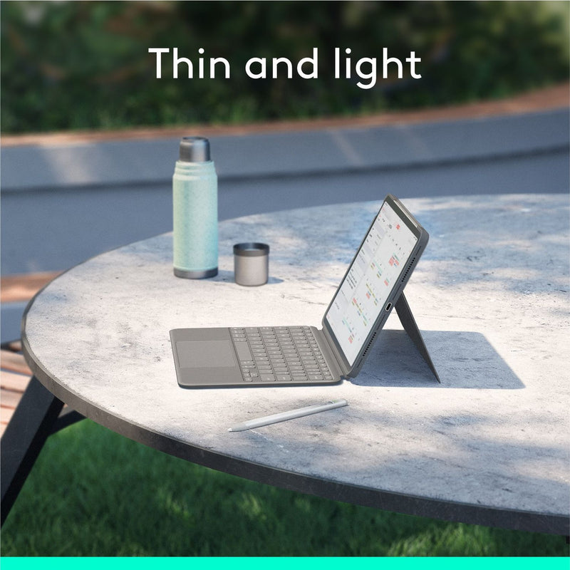 Logitech Combo Touch keyboard case iPad Air 13 inch, imported from the UK