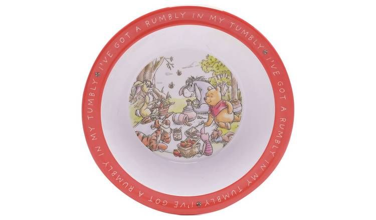 Disney Winnie The Pooh Kids Plastic Dinner Set GOODS Argos