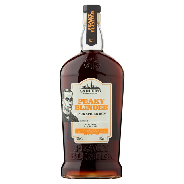 Sadlers Peaky Blinder Black Spiced Rum   70cl