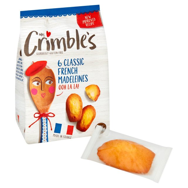 Mrs Crimble's Gluten Free French Madeleines   180g GOODS M&S   