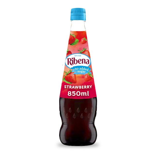 Ribena Strawberry No Added Sugar Squash   850ml