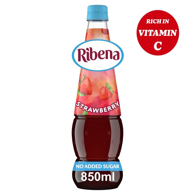 Ribena Strawberry No Added Sugar Squash   850ml GOODS M&S   