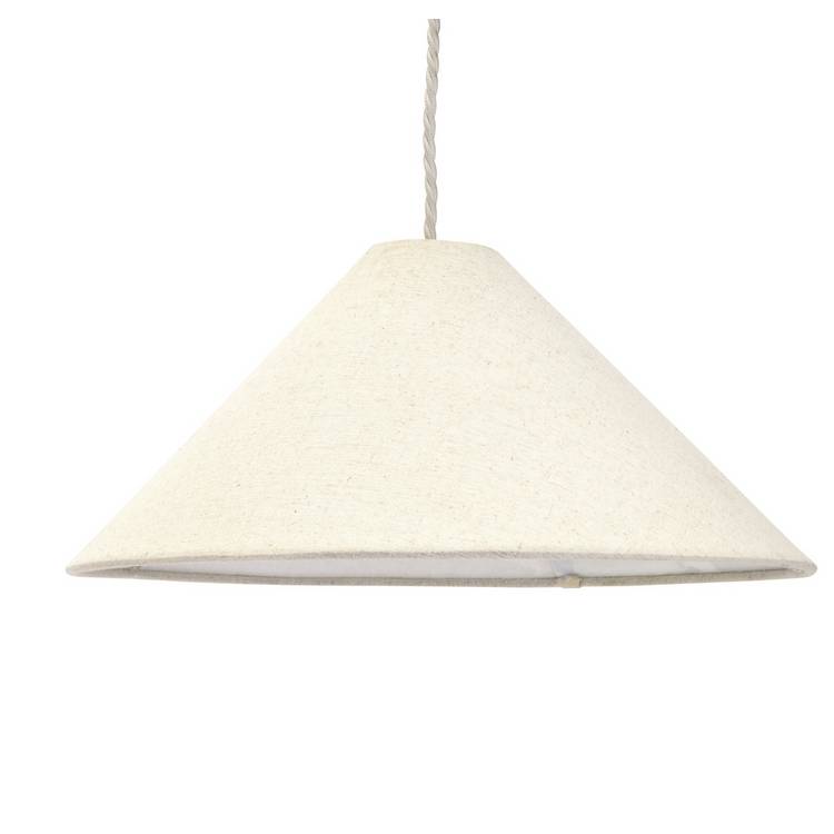 Habitat Natural Easy Fit lampshade 40cm - British product