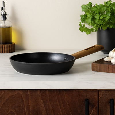Argos Habitat Wood Effect 24cm Non Stick Aluminium Frying Pan- Buy online at McGrocer