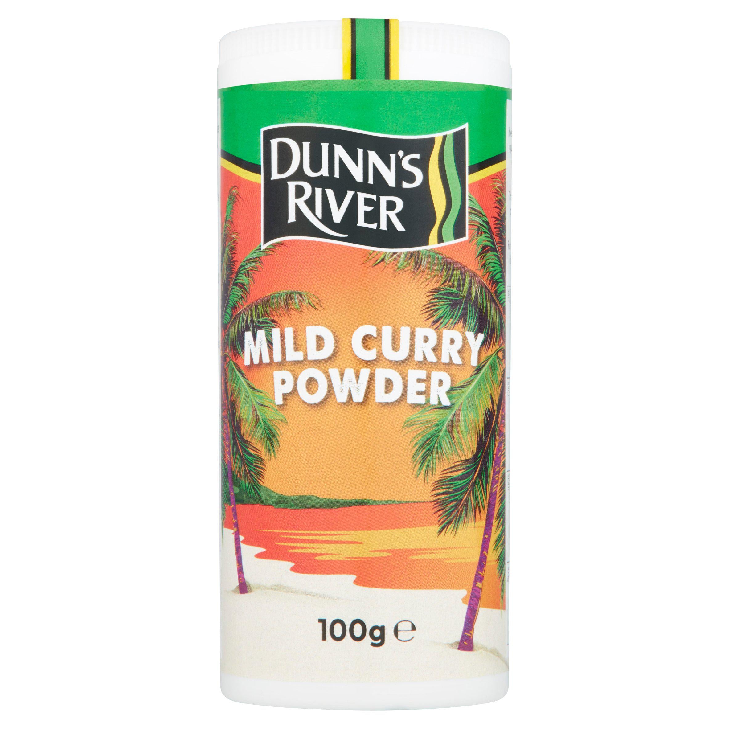 Dunn's River Caribbean Mild Curry Powder 100g African & Caribbean Sainsburys   