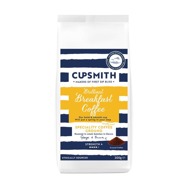 Cupsmith Breakfast Coffee Ground   200g